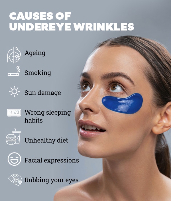 Effective Ways to Get Rid of Under Eye Wrinkles | Be Beautiful India