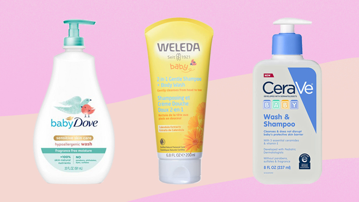 Best Baby Shampoos & Washes: Eczema, Gentle, Dry Skin, and More